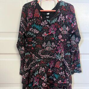 Tea Collection Black tiered dress